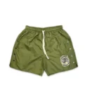 Logo Nylon Shorts Olive