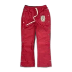 Nylon Track Pants Maroon